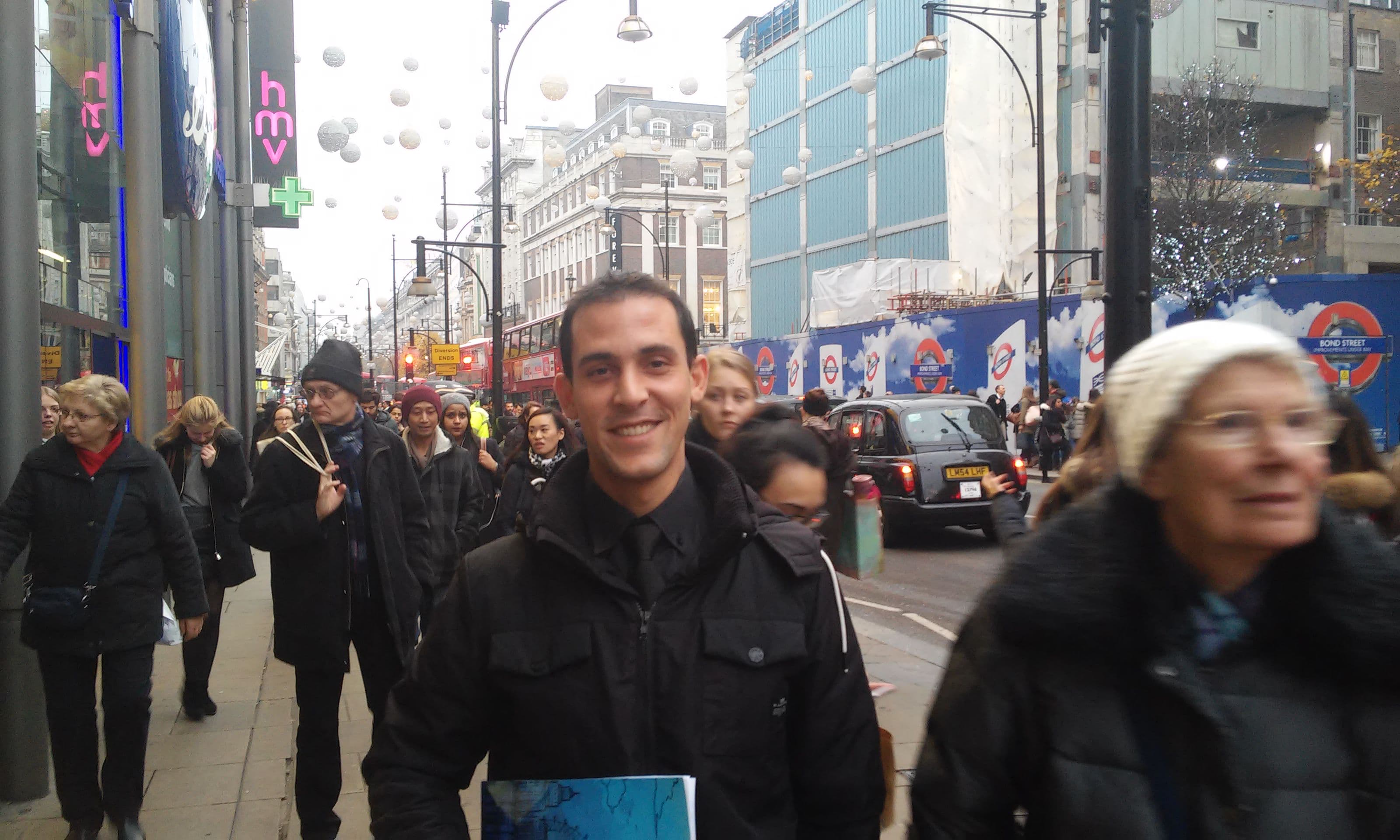 Mensaje de Juan Carlos en Londres – Curso + Trabajo Remunerado