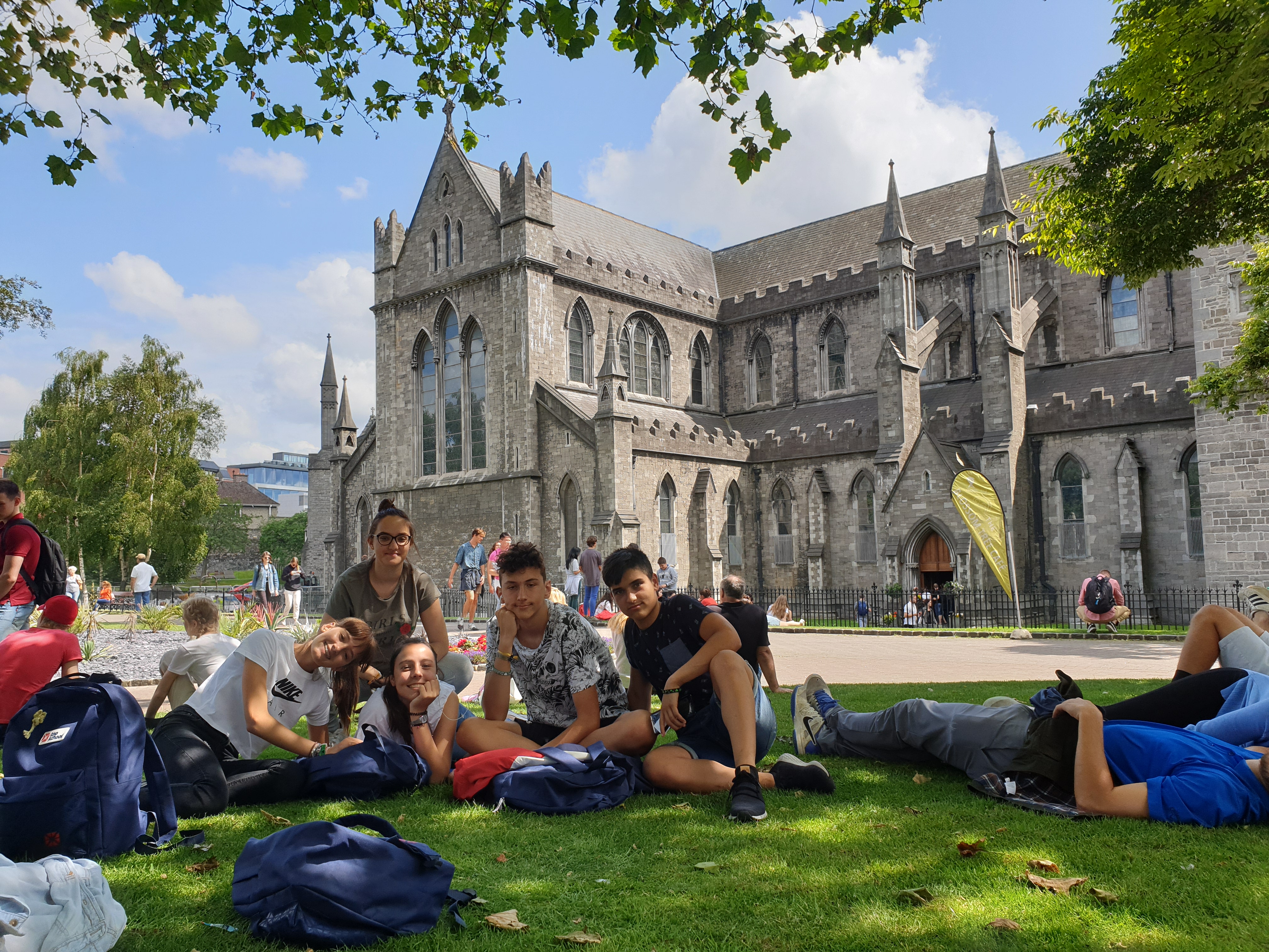 ¡Que tiempo más maravilloso en Dublin!