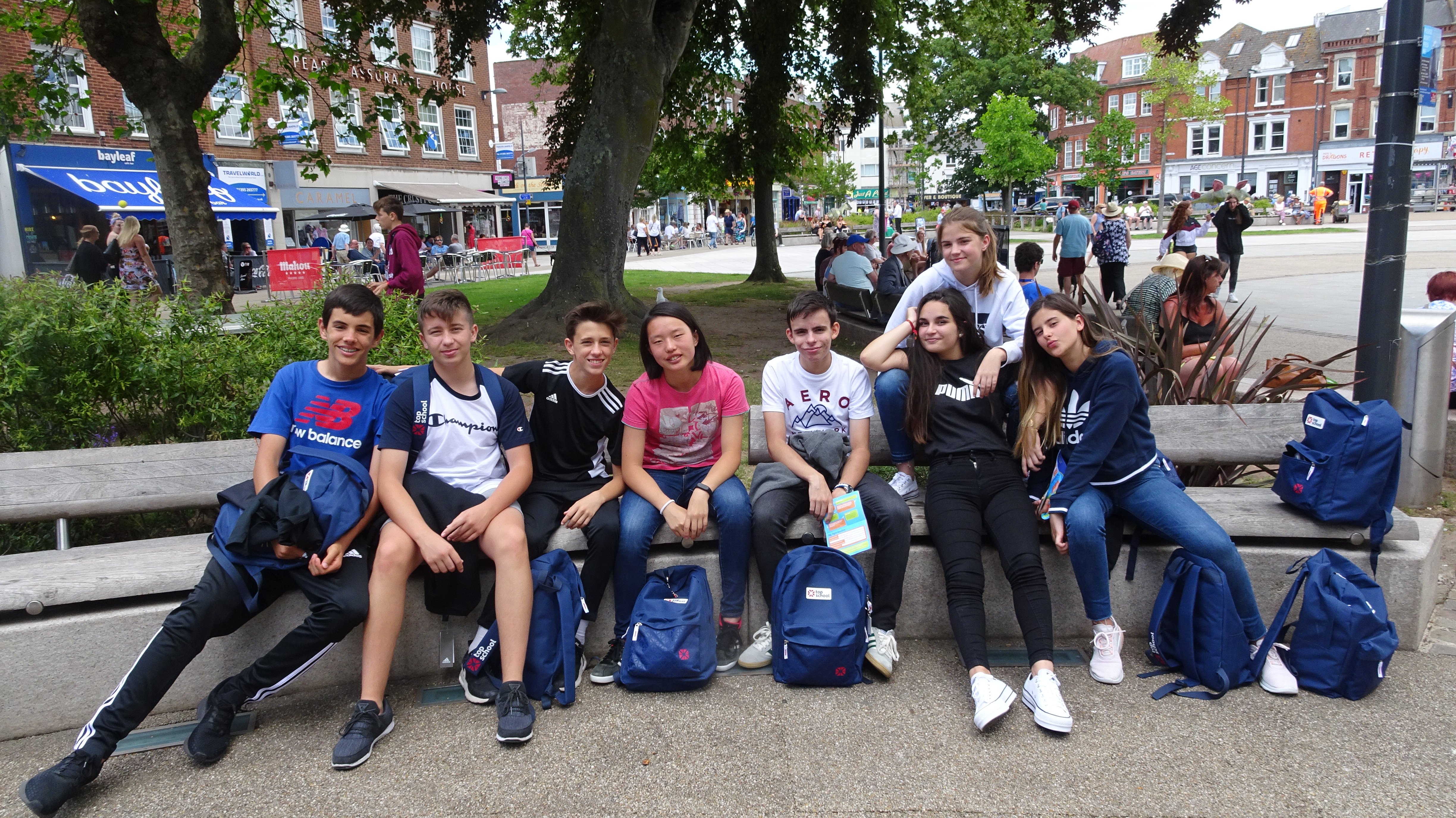 Sol, gaviotas… Exmouth!