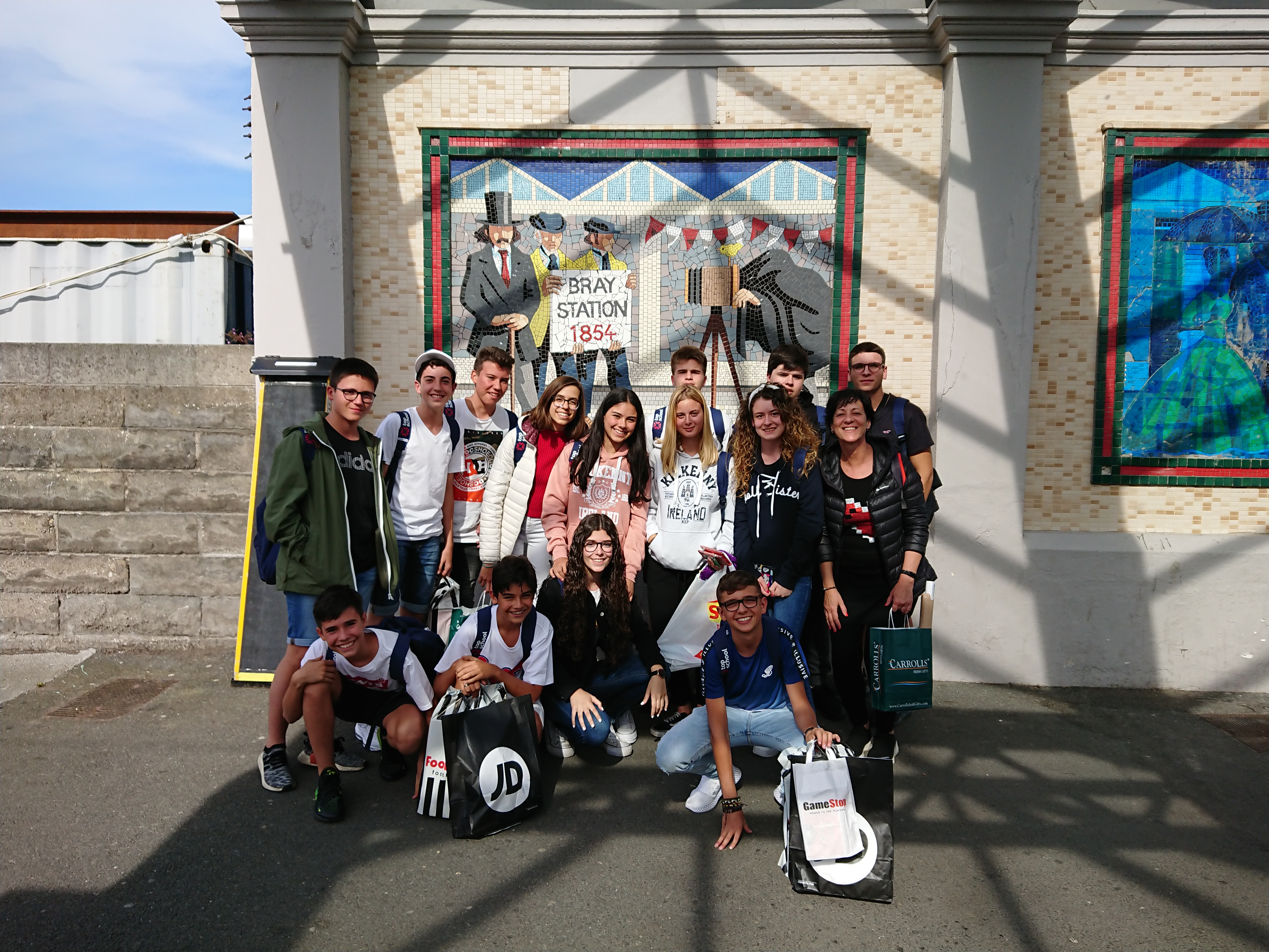 Disfrutando y aprendiendo inglés a partes iguales en Bray 1