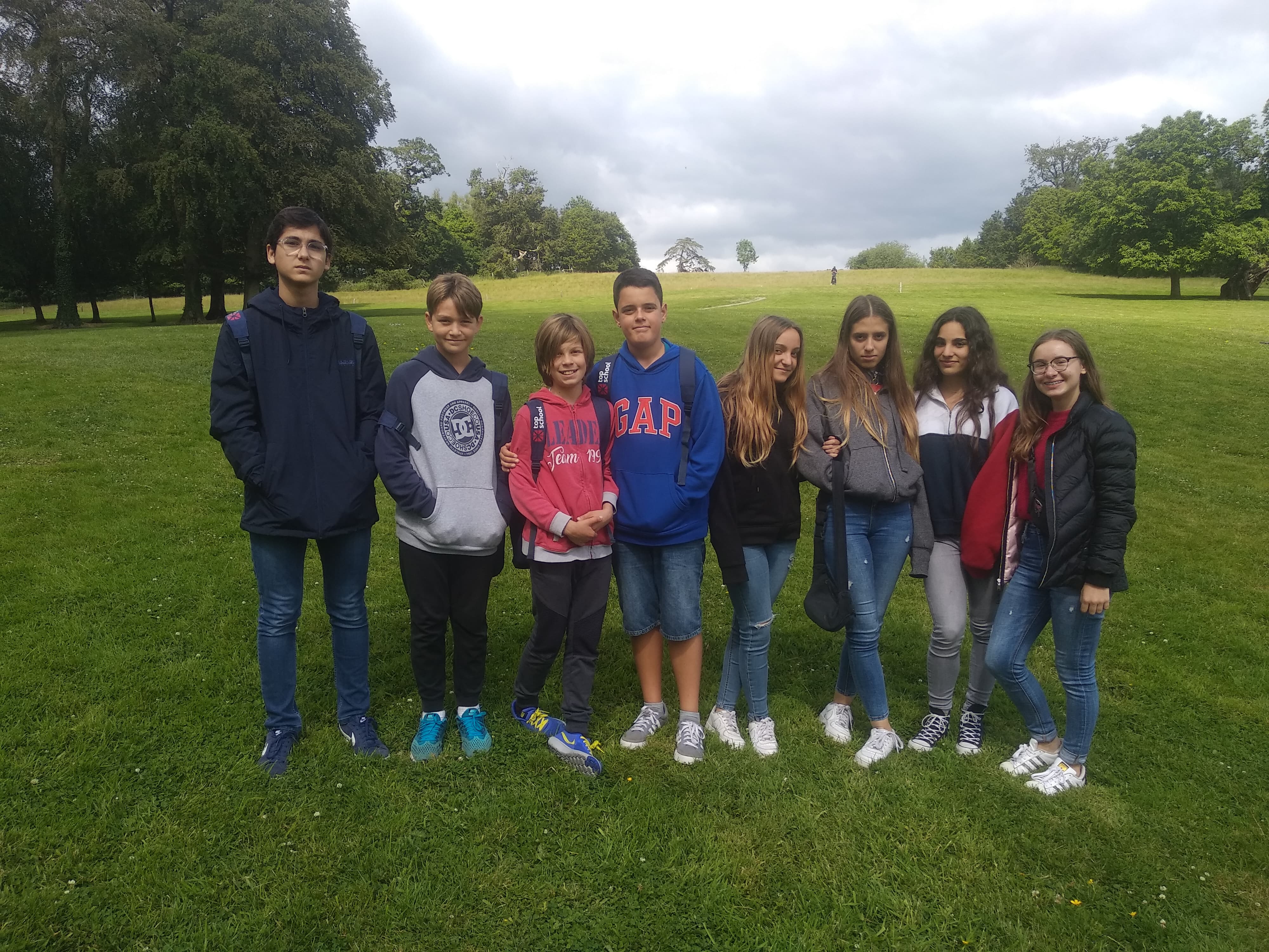 Haciendo nuevas y buenas amistades en Kanturk