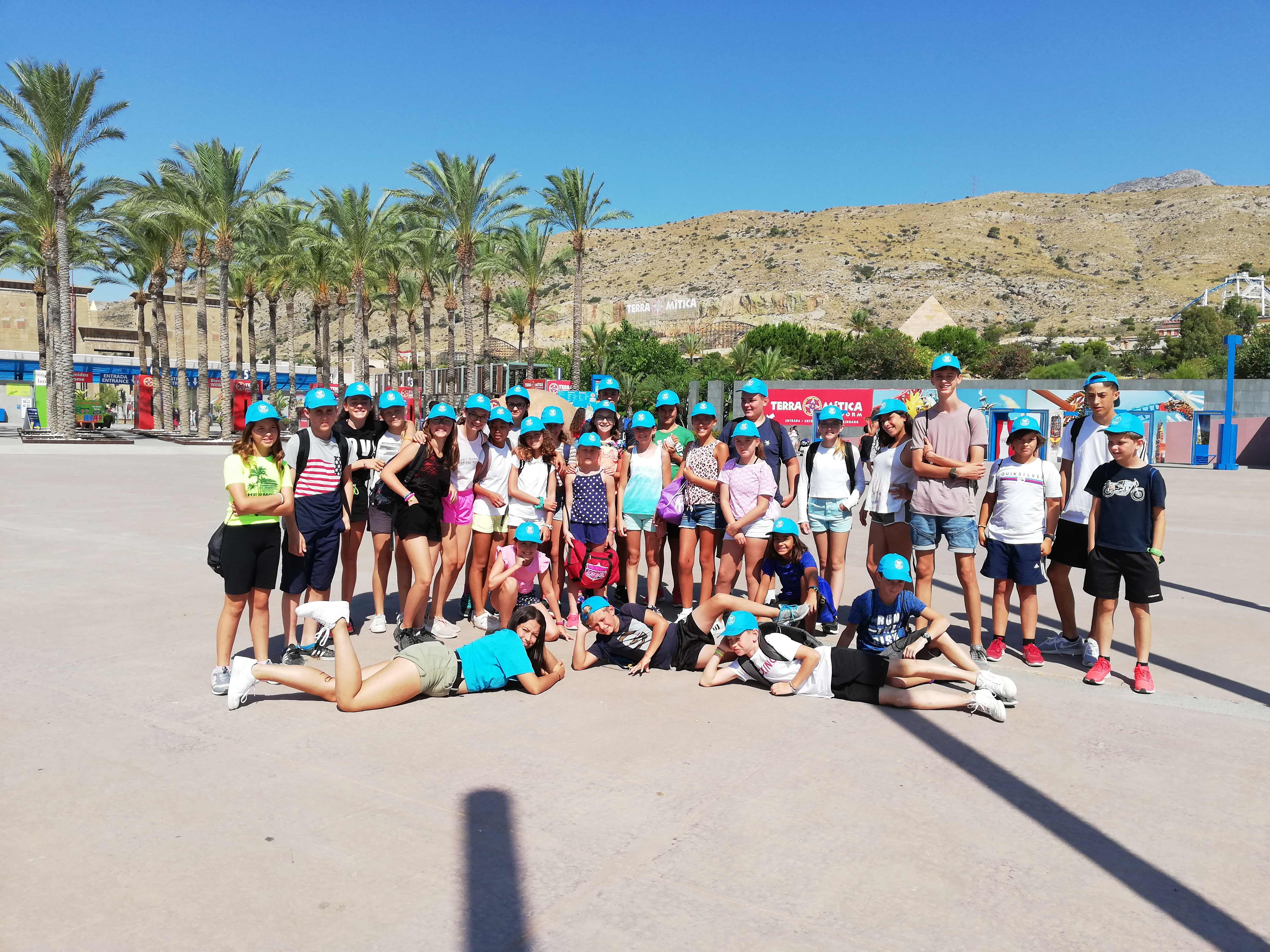 Celebramos el ecuador del campamento en Terra Mítica