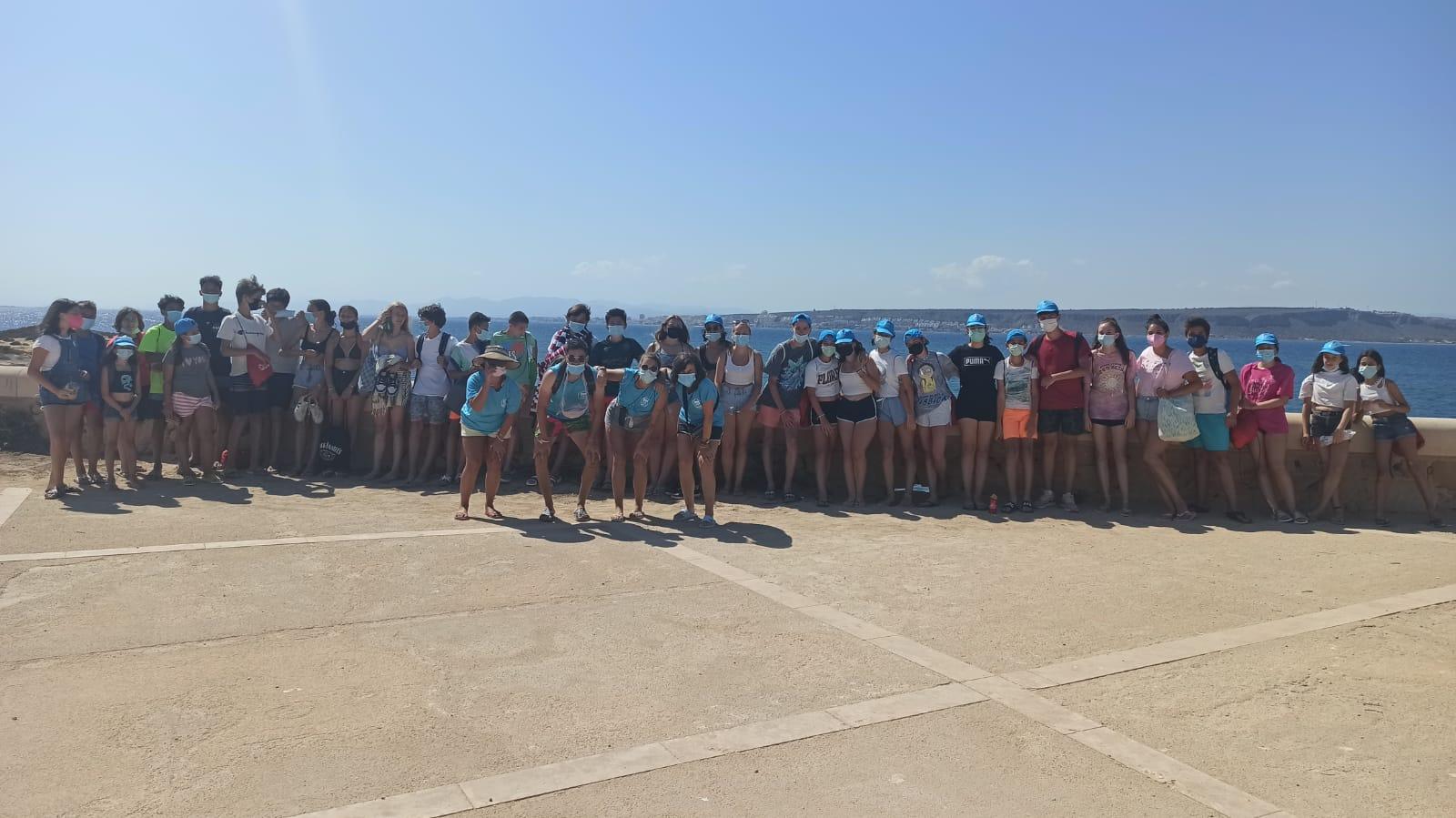 Tabarca, barcos en el lago y cambiamos de quincena en el campamento