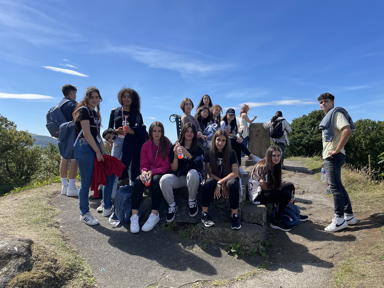 Primera y soleada semana en Edimburgo