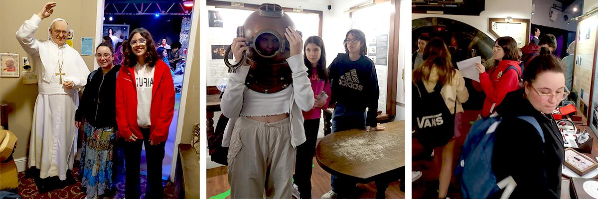 Grupo Dublín 2023 en el Museo de Cera