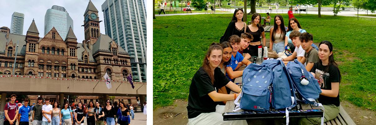 Desde Toronto con amor - 2023 3 Grupo Toronto 2023 en el antiguo Ayuntamiento de Toronto y en Queen's Park