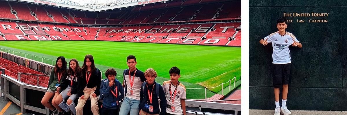 Grupo Preston 2023 visitan el estadio del Manchester City