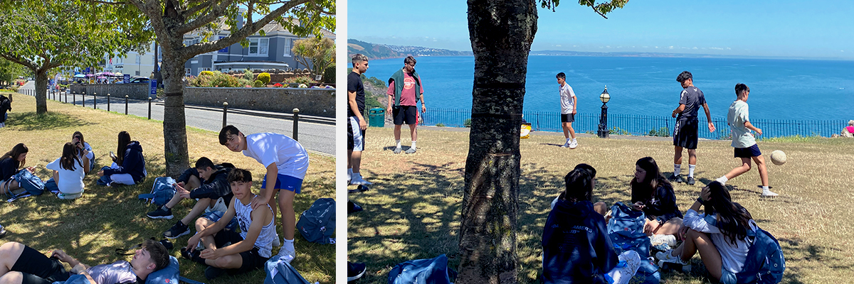 Grupo Torquay 2023 en la playa