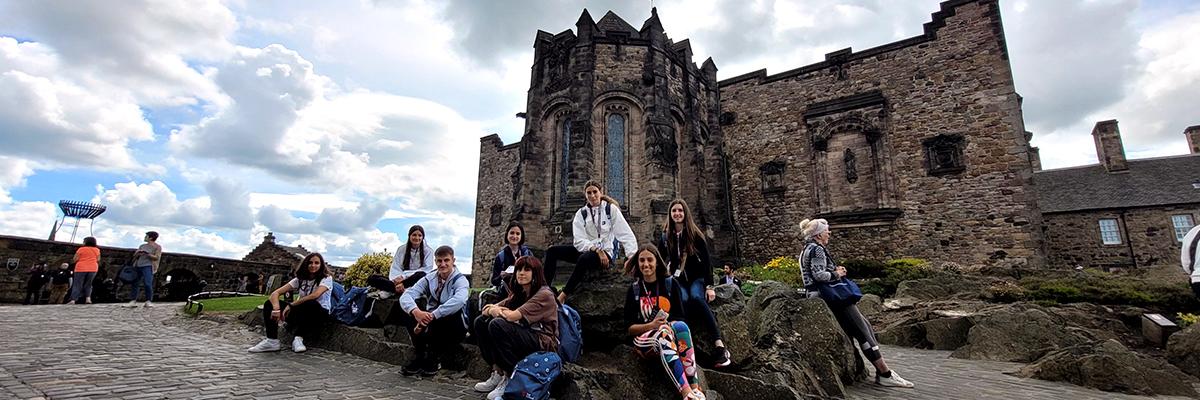 Grupo Edimburgo 2023 visitando la ciudad