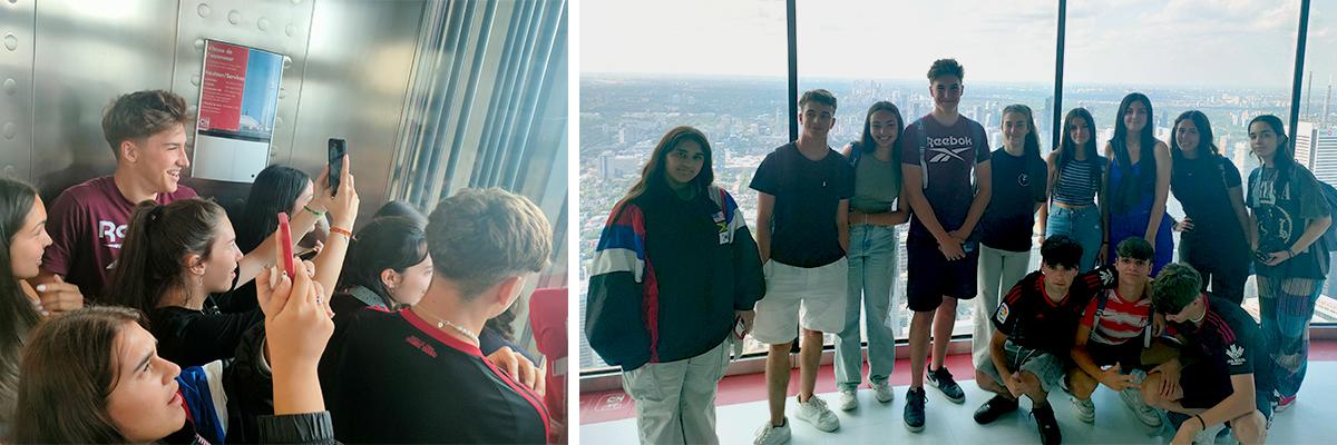 Grupo Toronto 2023 en la torre