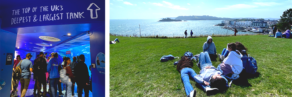 Torquay 3 - Brixham, BBQ, escalada y un Faro. 4 Grupo Torquay 2023 en Plymouth